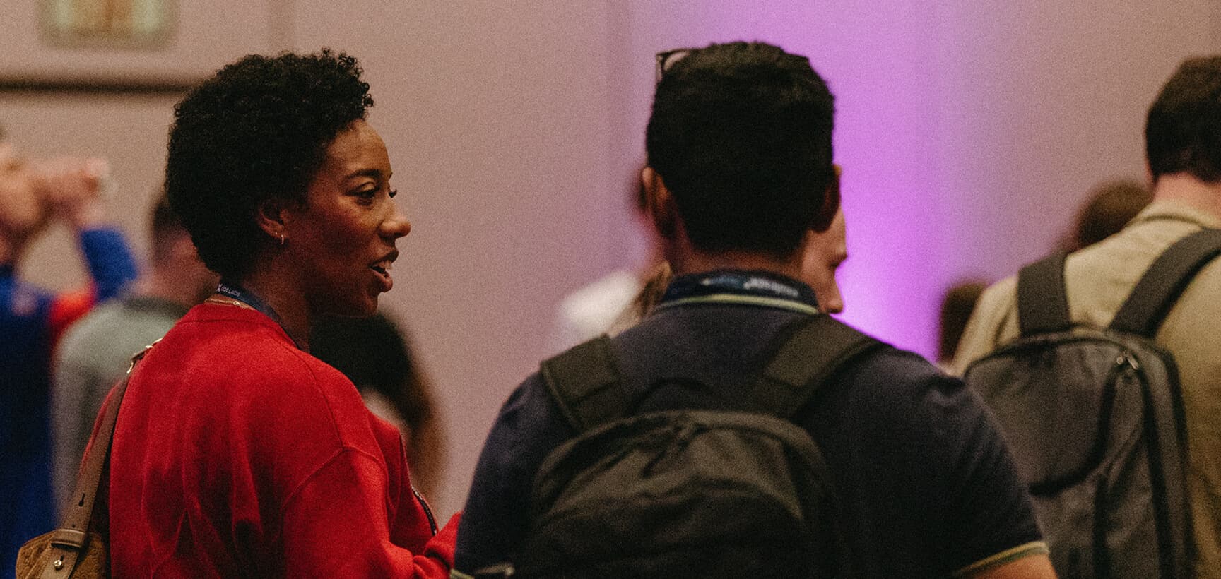 dbt Summit attendees connecting during the event.