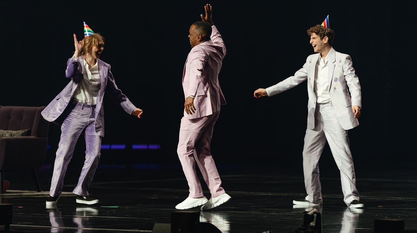 Speakers on stage at Coalesce