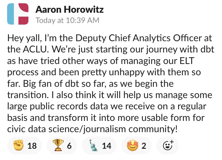 Deputy Chief Analytics Officer at the ACLU