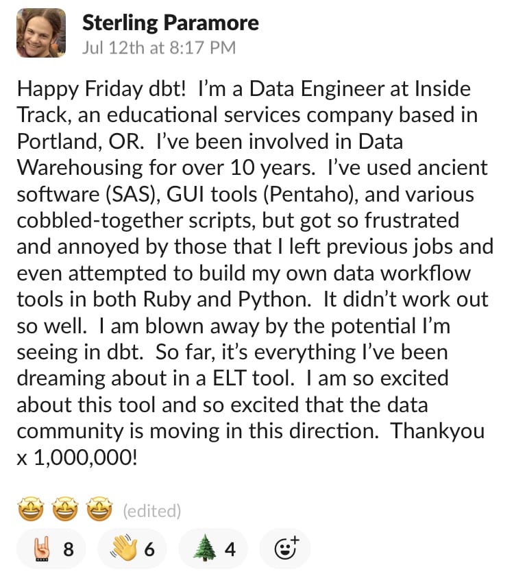 Data Engineer at Inside Track