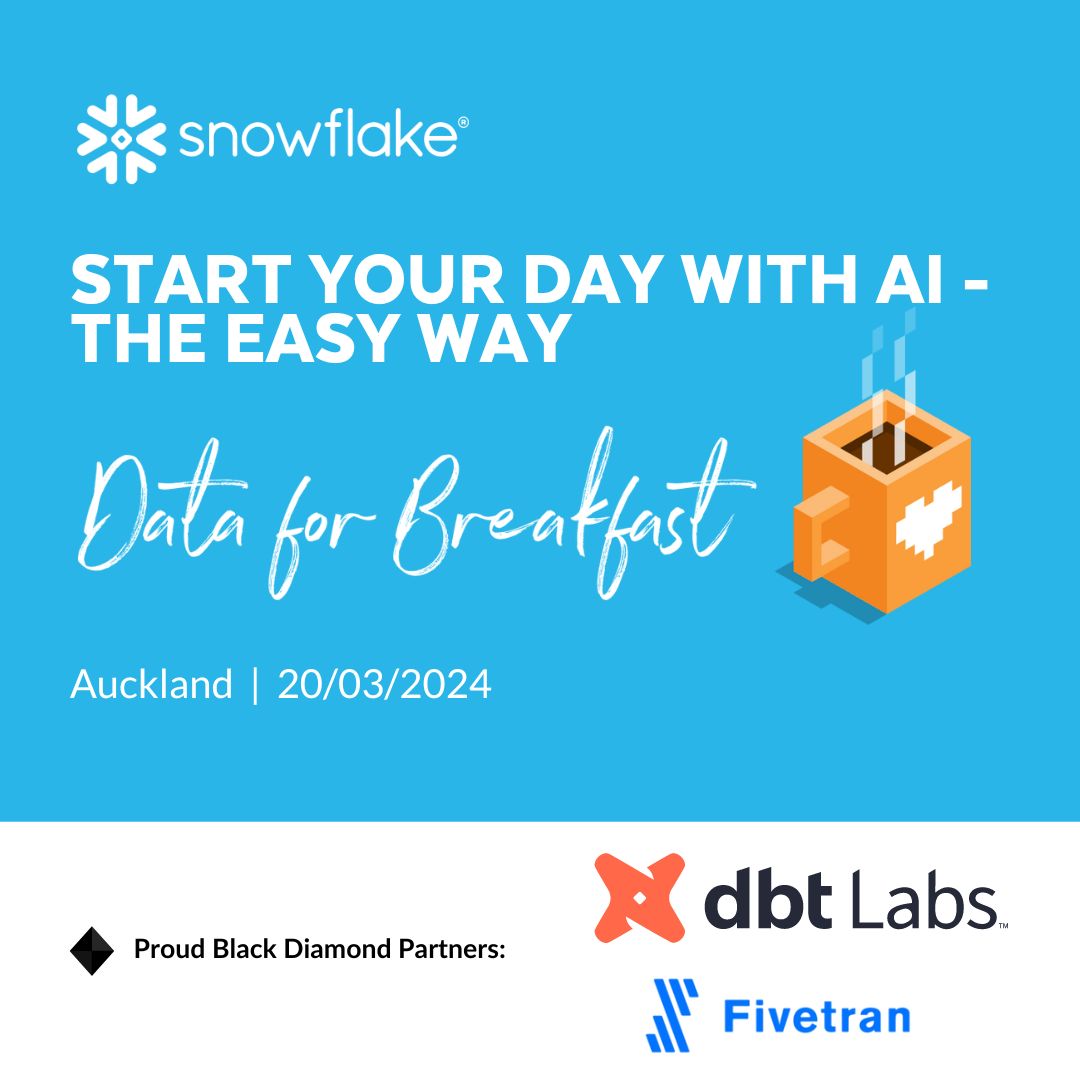 Snowflake Data for Breakfast - Auckland