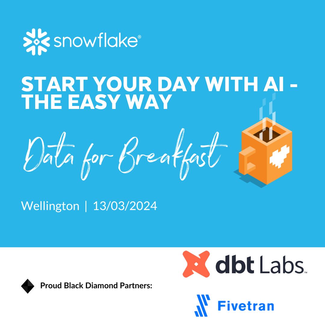 Snowflake Data for Breakfast - Wellington