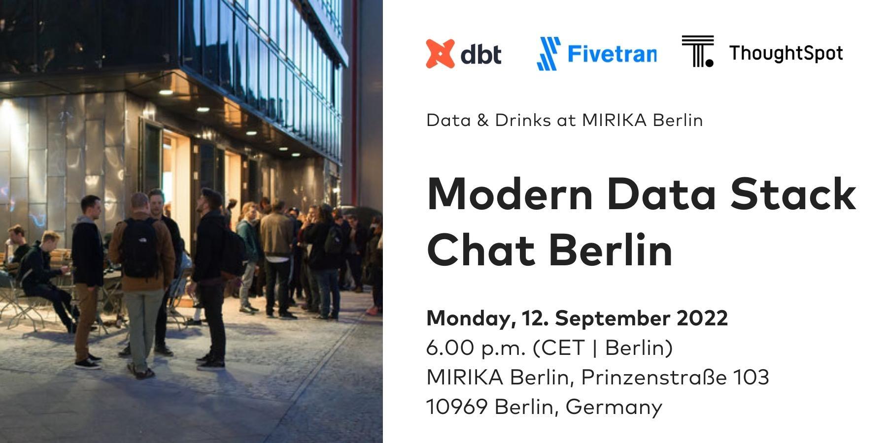 Modern Data Stack Chat Berlin