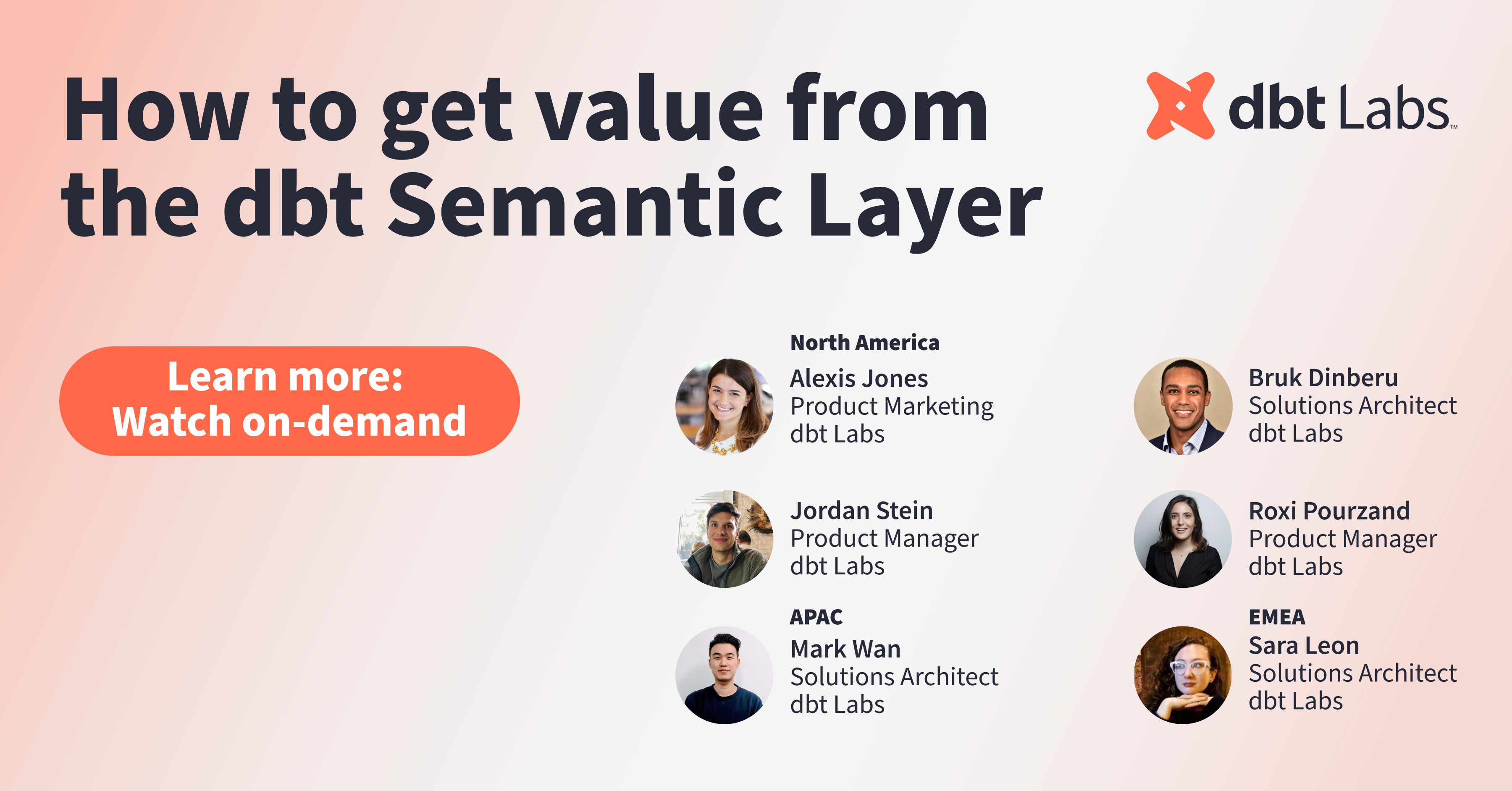How to get value from the dbt Semantic Layer